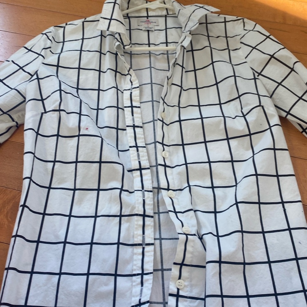 Jcrew factory window pane button down size m